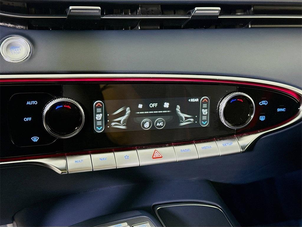 used 2023 Genesis GV70 car, priced at $38,988