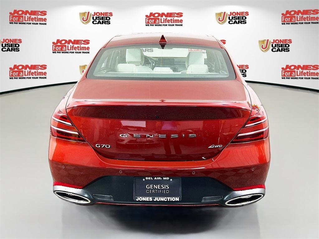 used 2025 Genesis G70 car, priced at $41,998