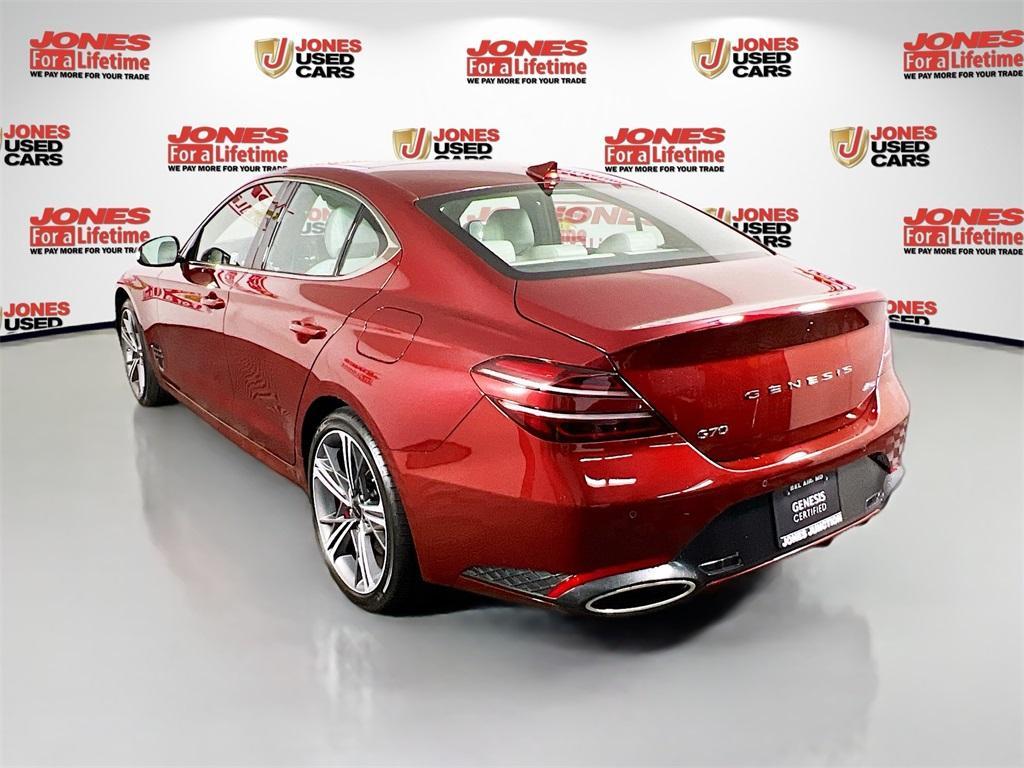 used 2025 Genesis G70 car, priced at $41,998