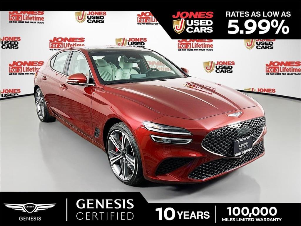used 2025 Genesis G70 car, priced at $41,998