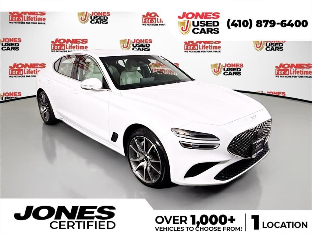 used 2024 Genesis G70 car, priced at $35,998