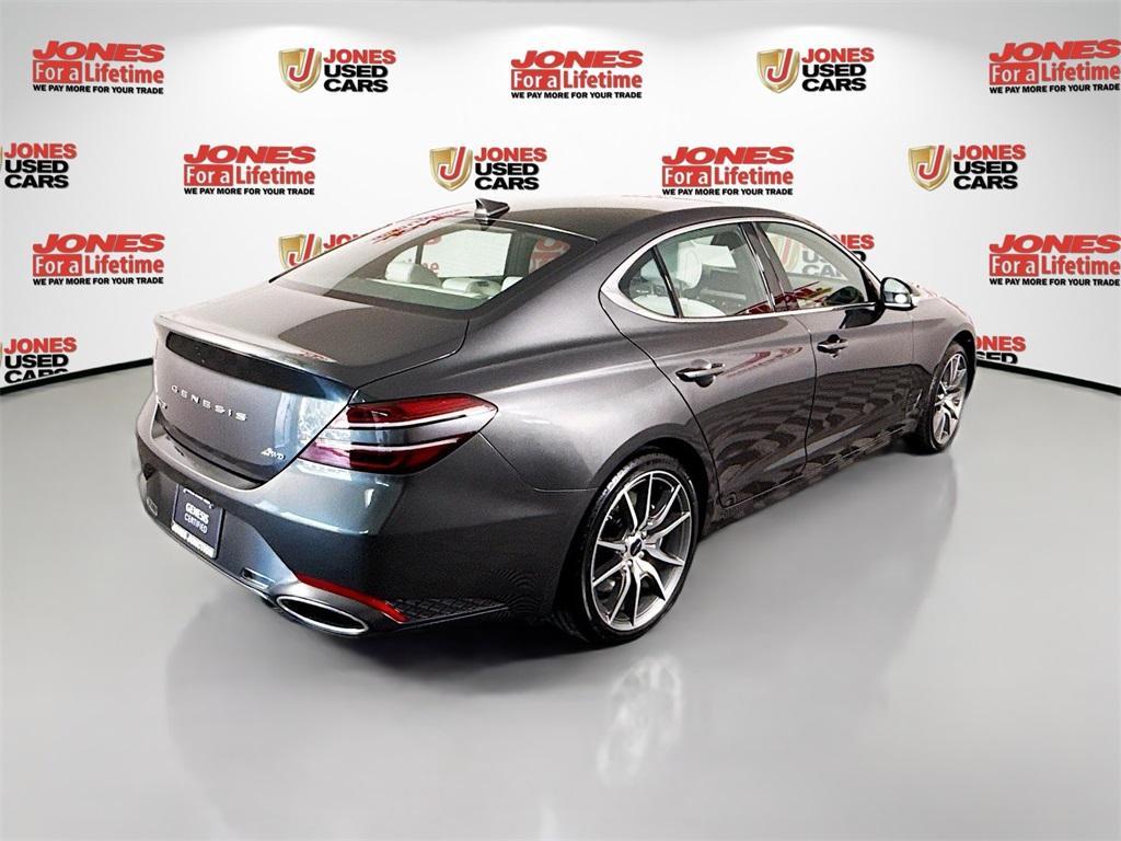 used 2024 Genesis G70 car, priced at $33,998