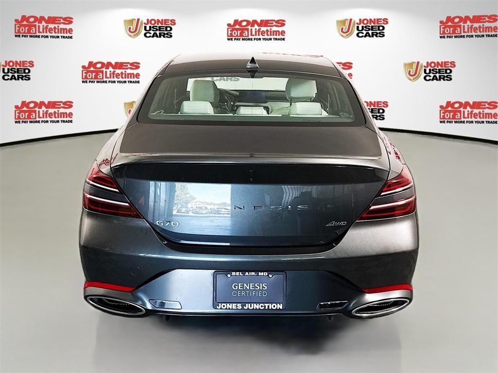used 2024 Genesis G70 car, priced at $33,998