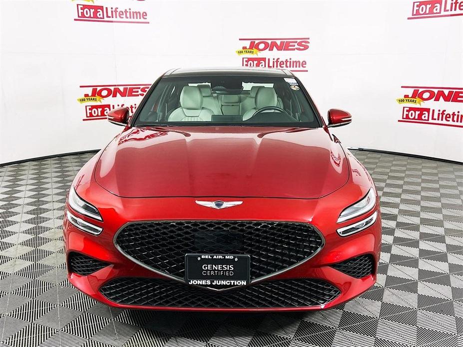 used 2023 Genesis G70 car, priced at $36,998