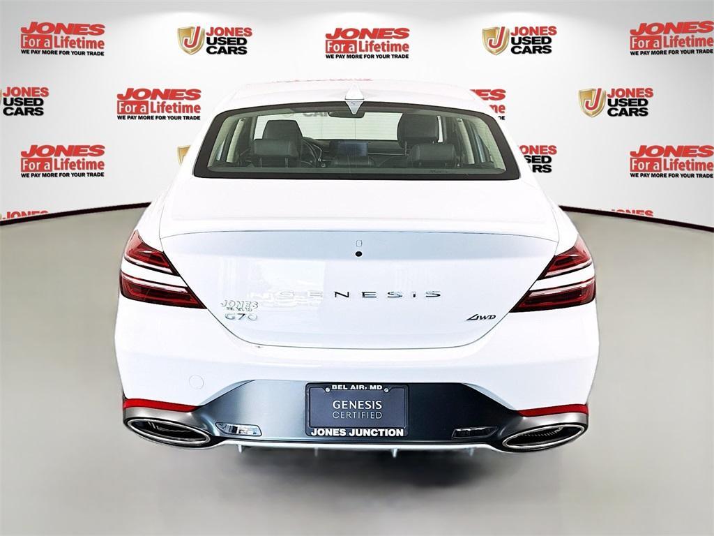used 2024 Genesis G70 car, priced at $36,998