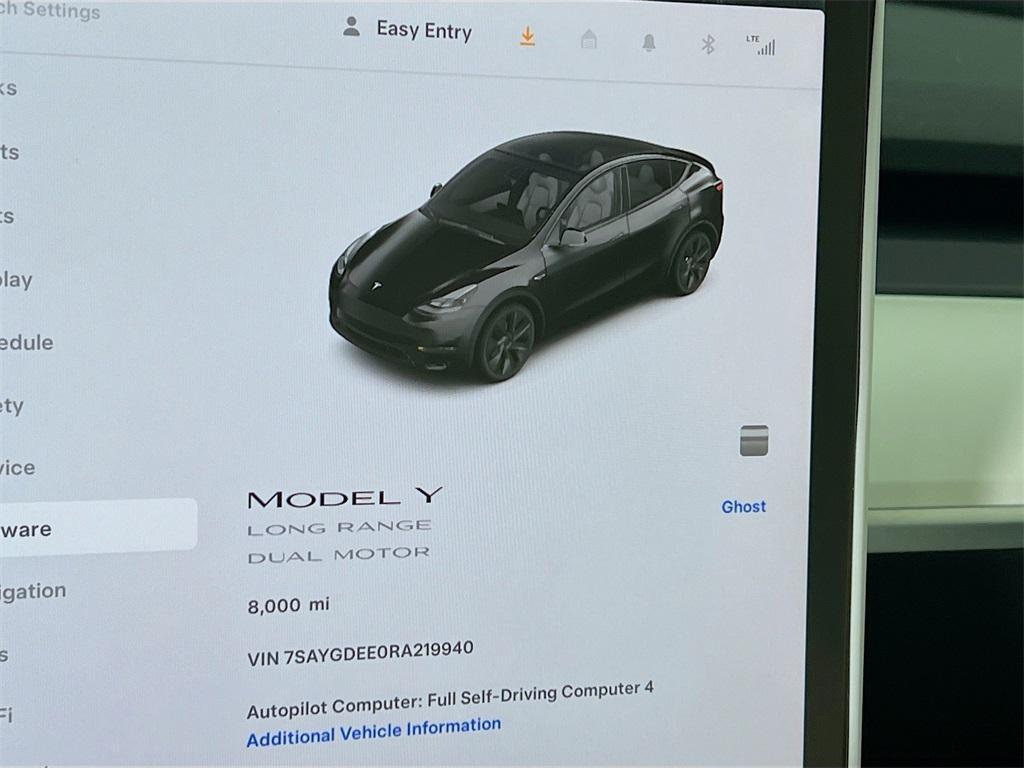 used 2024 Tesla Model Y car, priced at $36,998