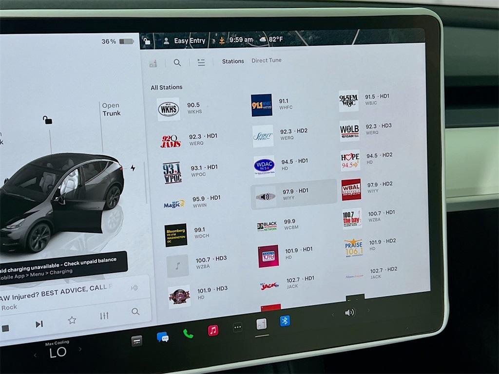 used 2024 Tesla Model Y car, priced at $36,998