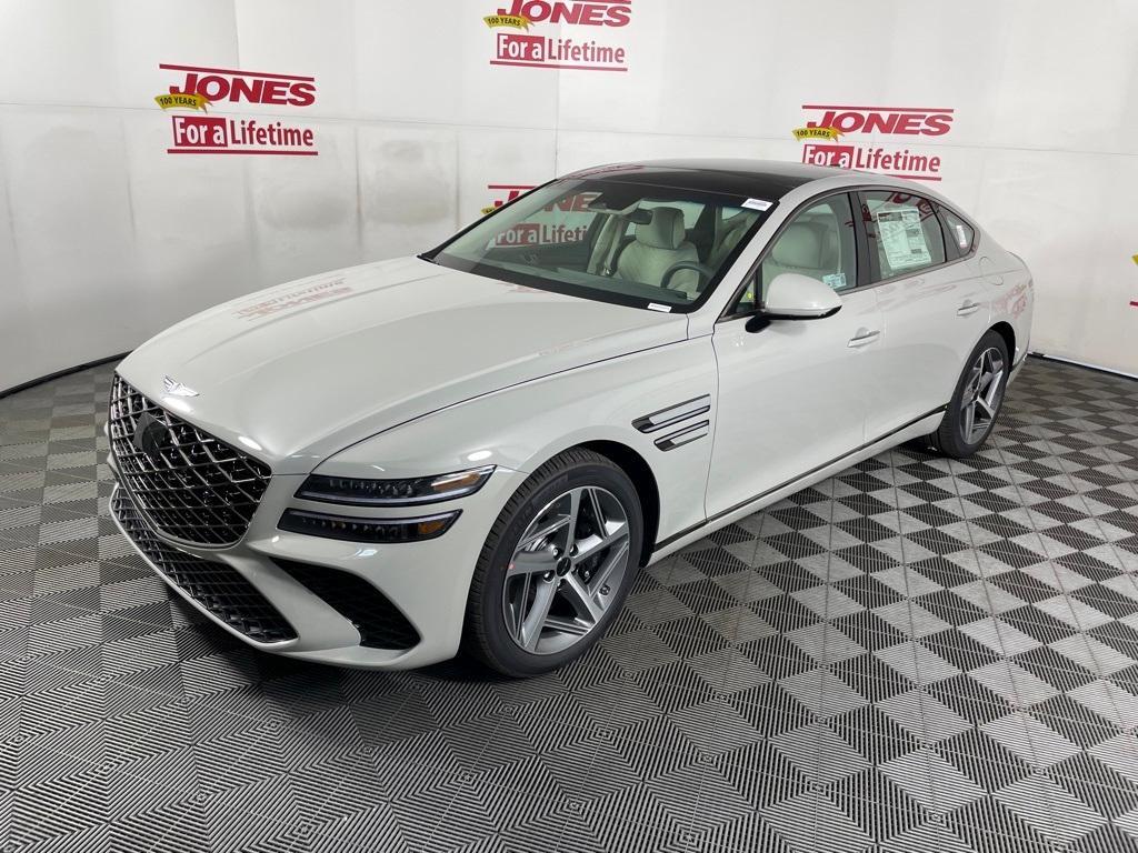 new 2025 Genesis G80 car, priced at $71,110