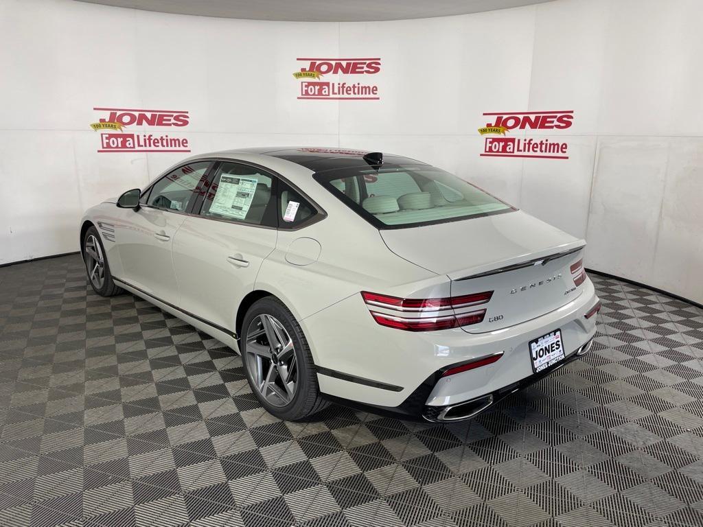 new 2025 Genesis G80 car, priced at $71,110
