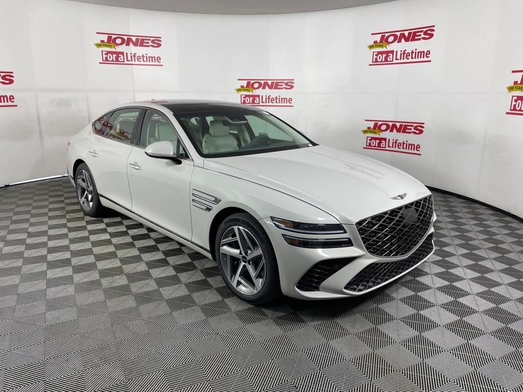 new 2025 Genesis G80 car, priced at $71,110