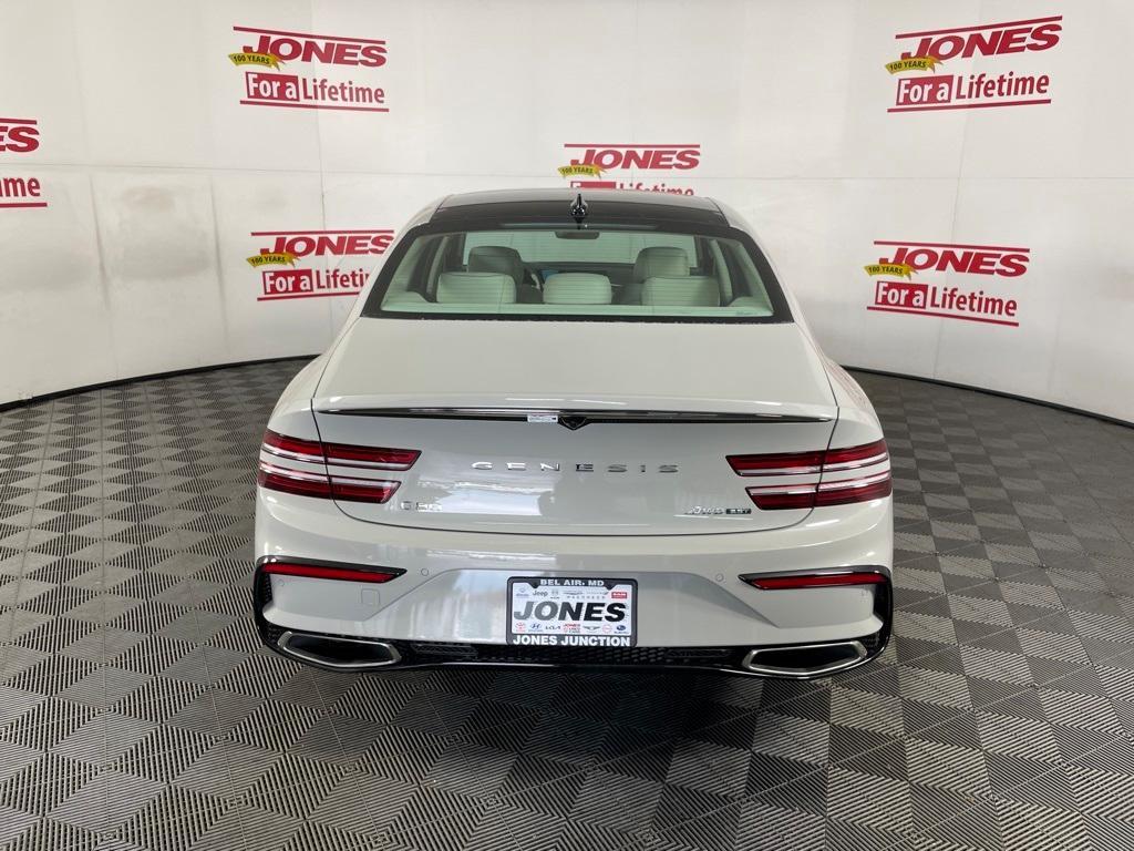 new 2025 Genesis G80 car, priced at $71,110