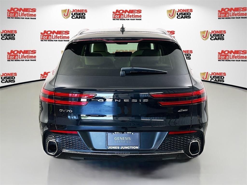 used 2025 Genesis GV70 car, priced at $39,998
