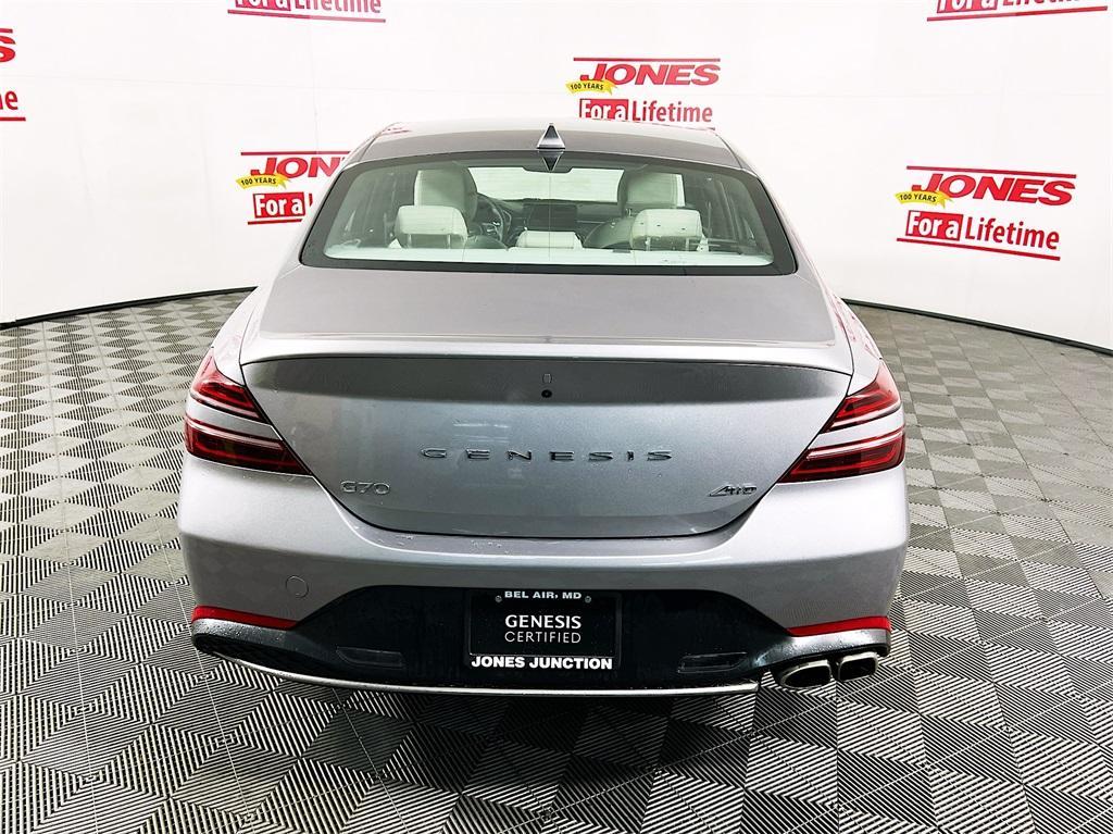 used 2023 Genesis G70 car, priced at $30,998