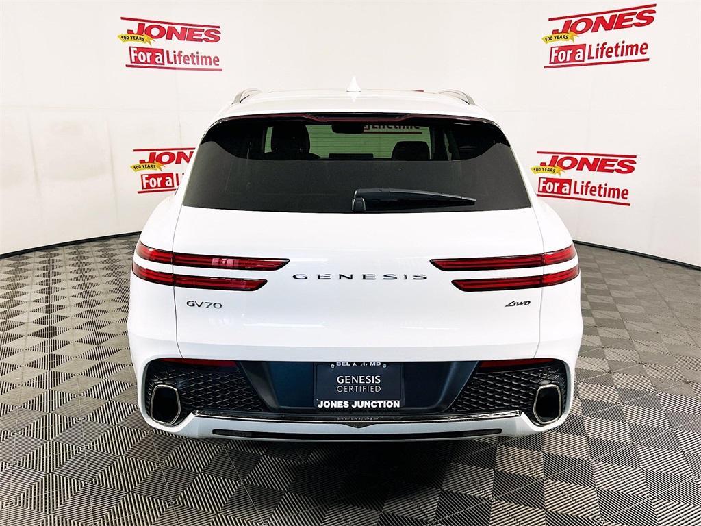 used 2024 Genesis GV70 car, priced at $44,998