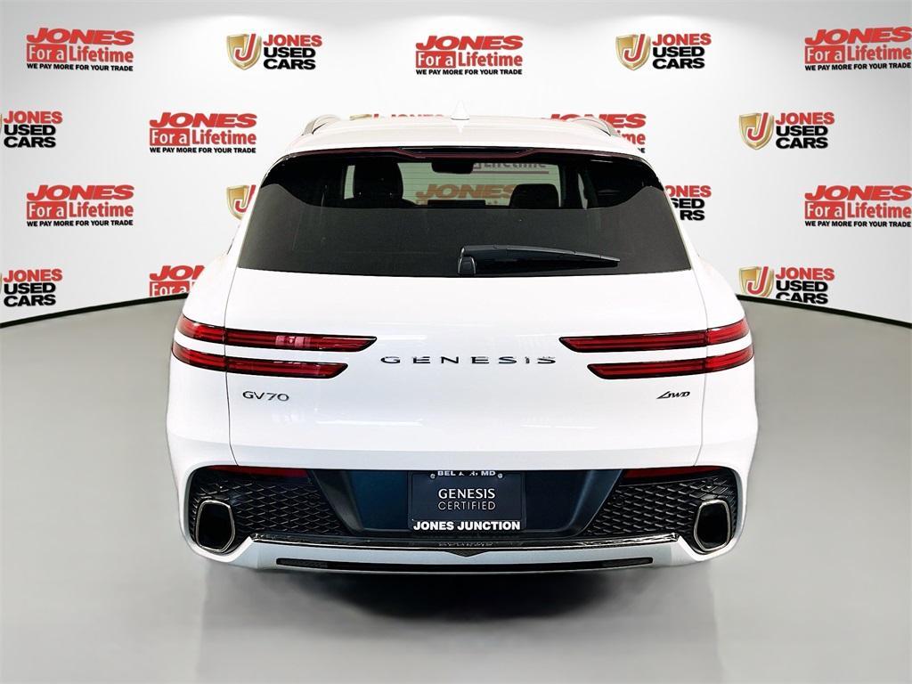 used 2024 Genesis GV70 car, priced at $42,995