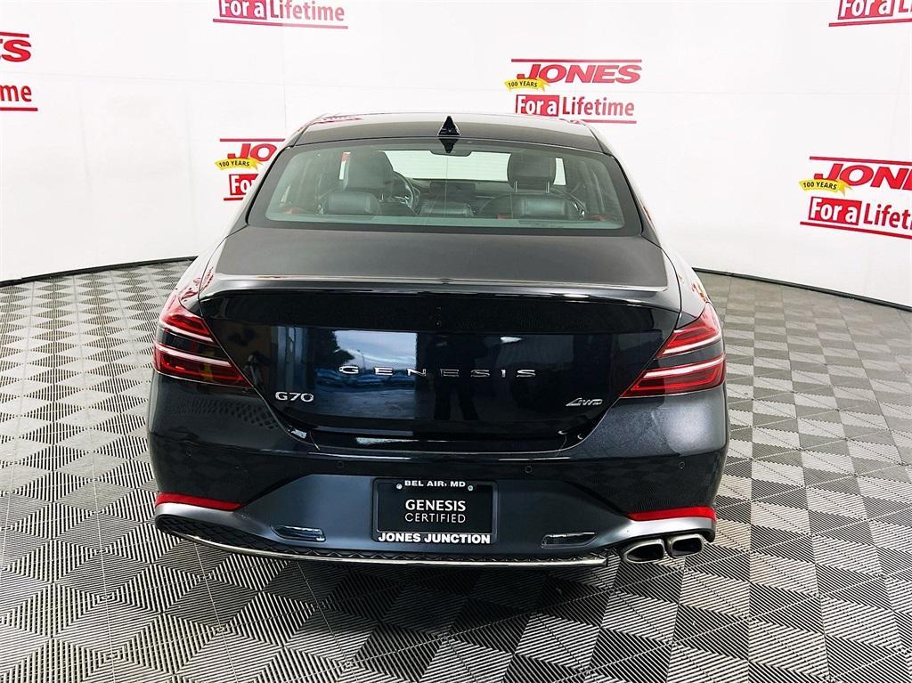 used 2023 Genesis G70 car, priced at $32,989