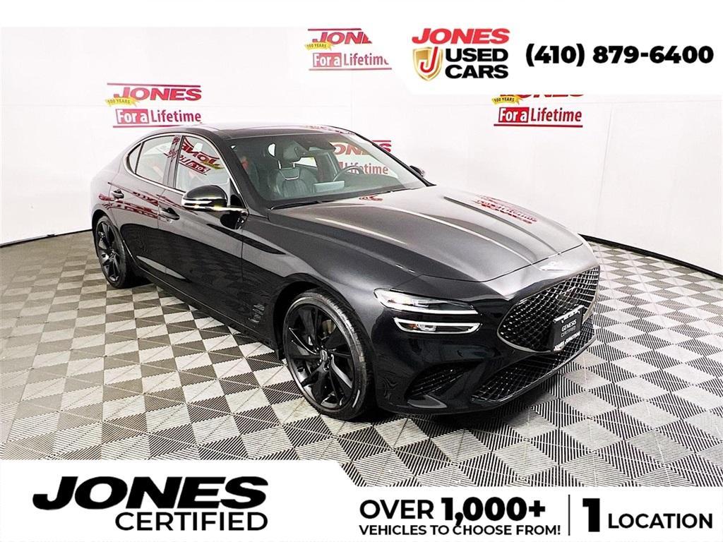 used 2023 Genesis G70 car, priced at $32,989