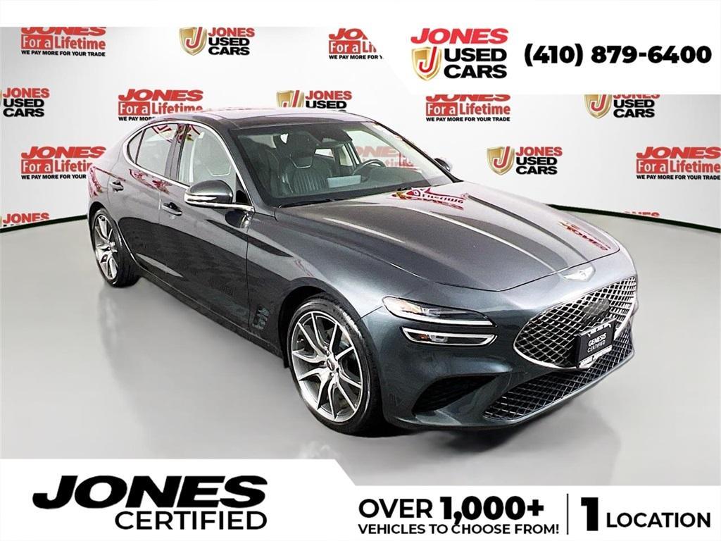 used 2022 Genesis G70 car, priced at $29,998