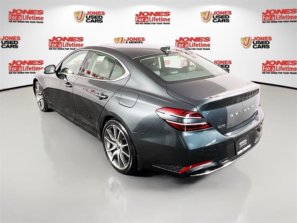used 2022 Genesis G70 car, priced at $29,998