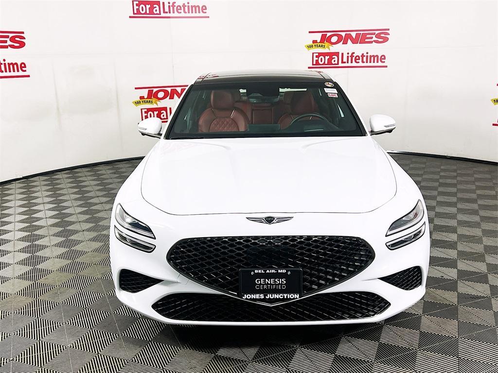 used 2024 Genesis G70 car, priced at $45,998