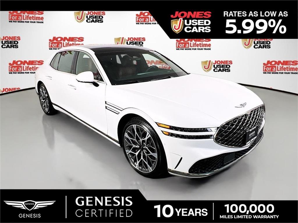 used 2024 Genesis G90 car, priced at $77,995