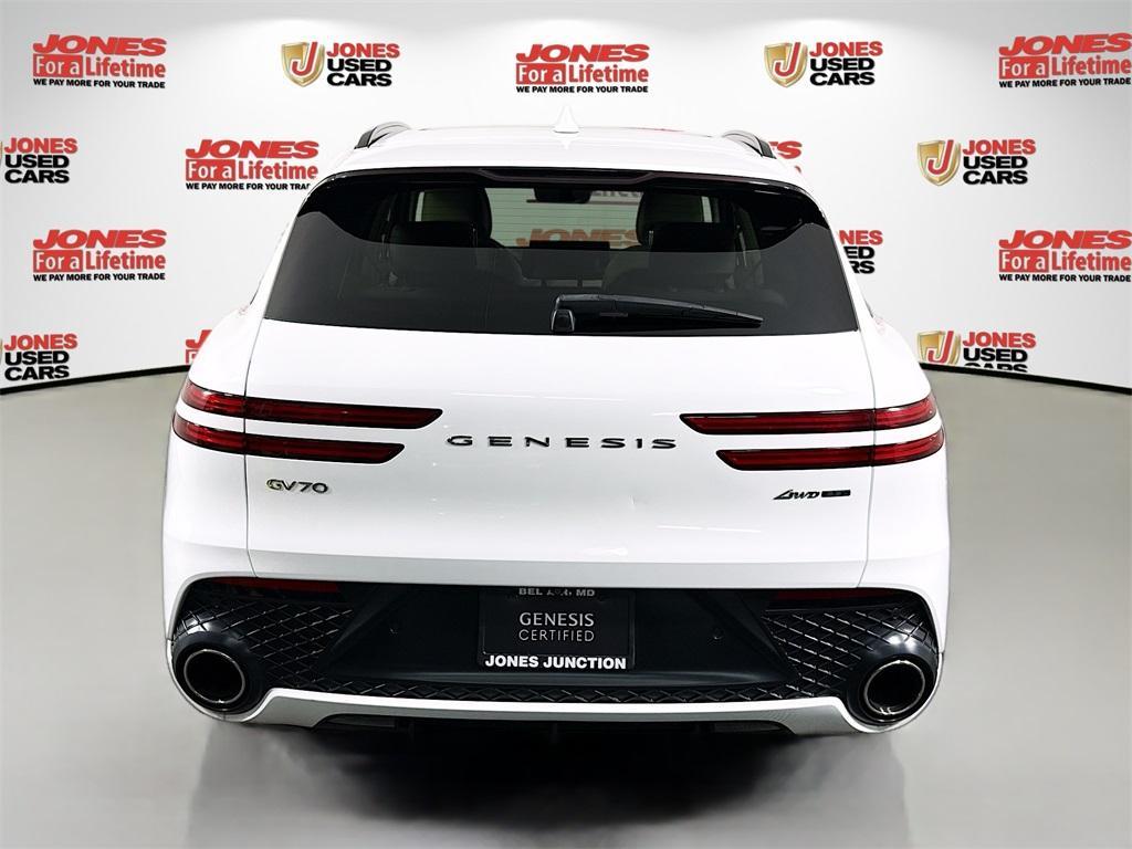 used 2022 Genesis GV70 car, priced at $39,998