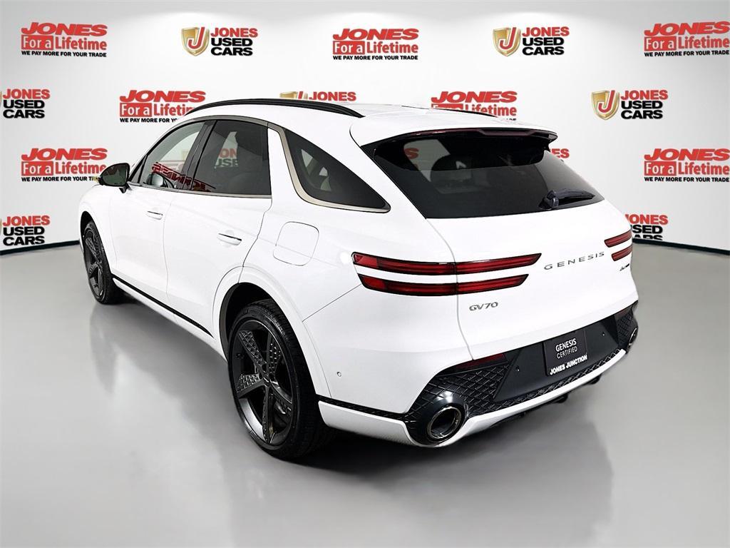 used 2022 Genesis GV70 car, priced at $39,998