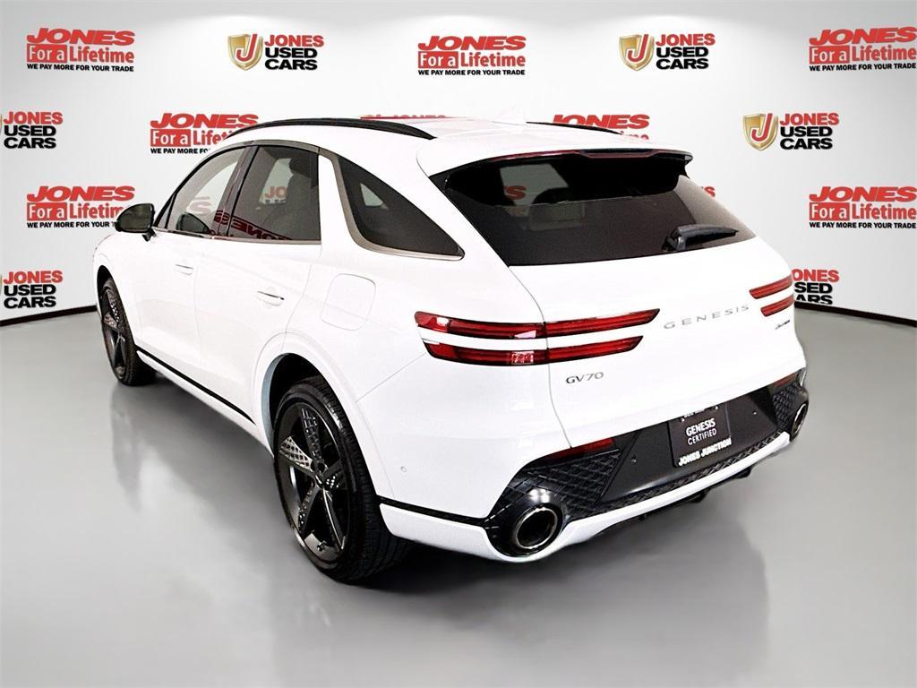 used 2023 Genesis GV70 car, priced at $46,995