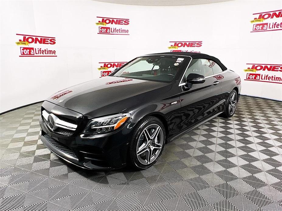 used 2021 Mercedes-Benz AMG C 43 car, priced at $44,998