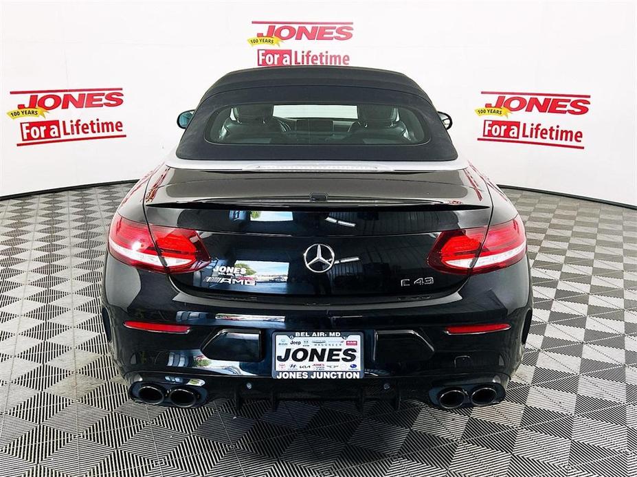 used 2021 Mercedes-Benz AMG C 43 car, priced at $44,998