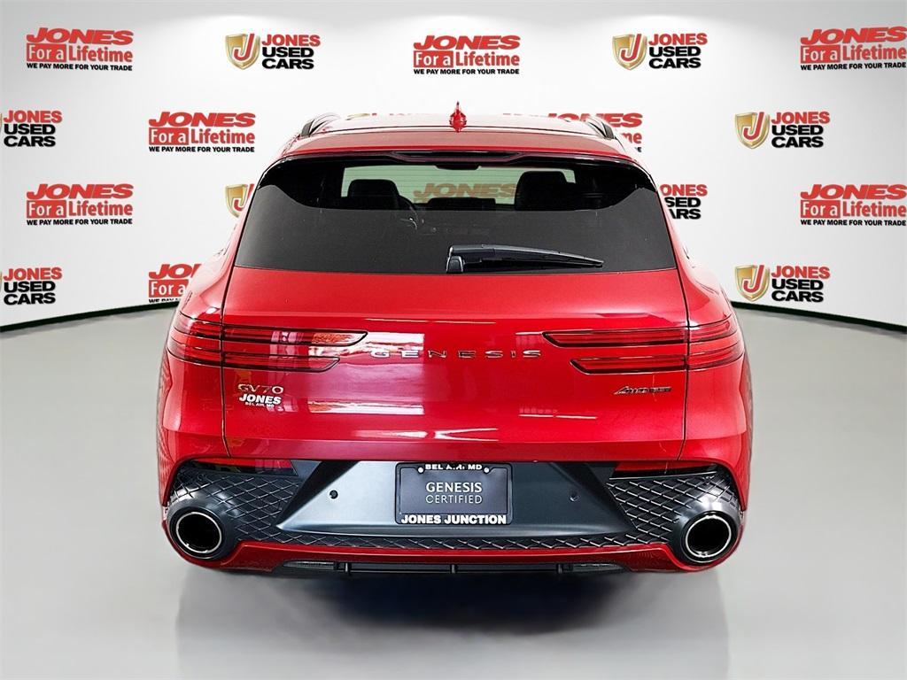 used 2022 Genesis GV70 car, priced at $41,998