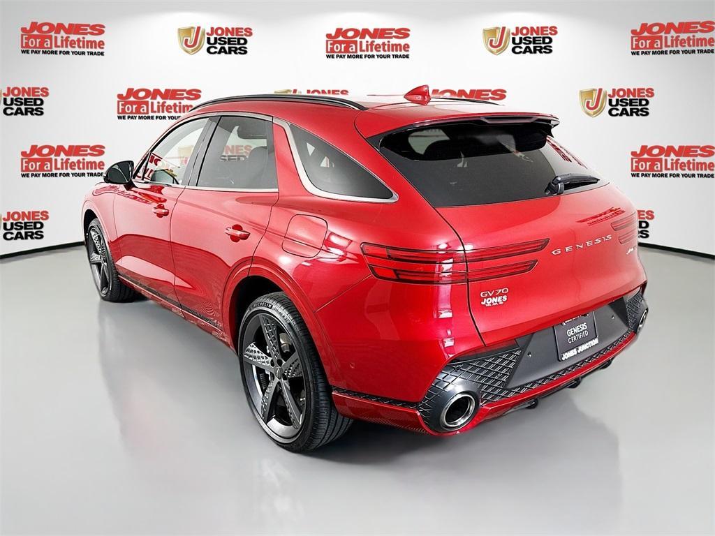 used 2022 Genesis GV70 car, priced at $41,998