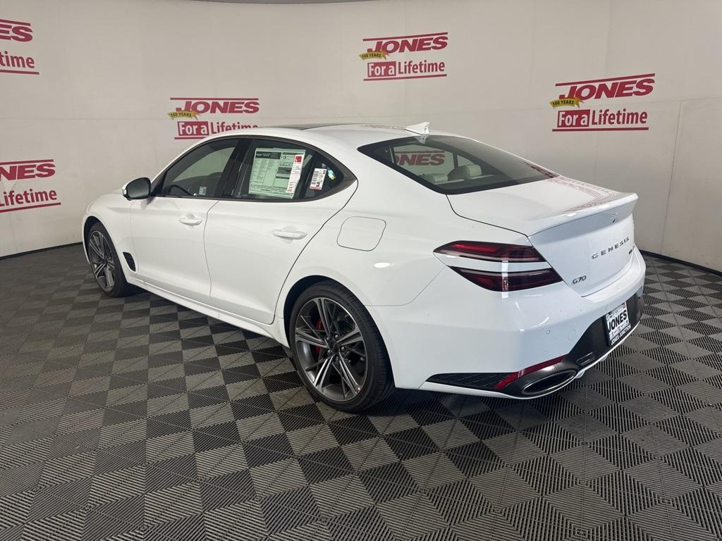 new 2025 Genesis G70 car, priced at $52,998