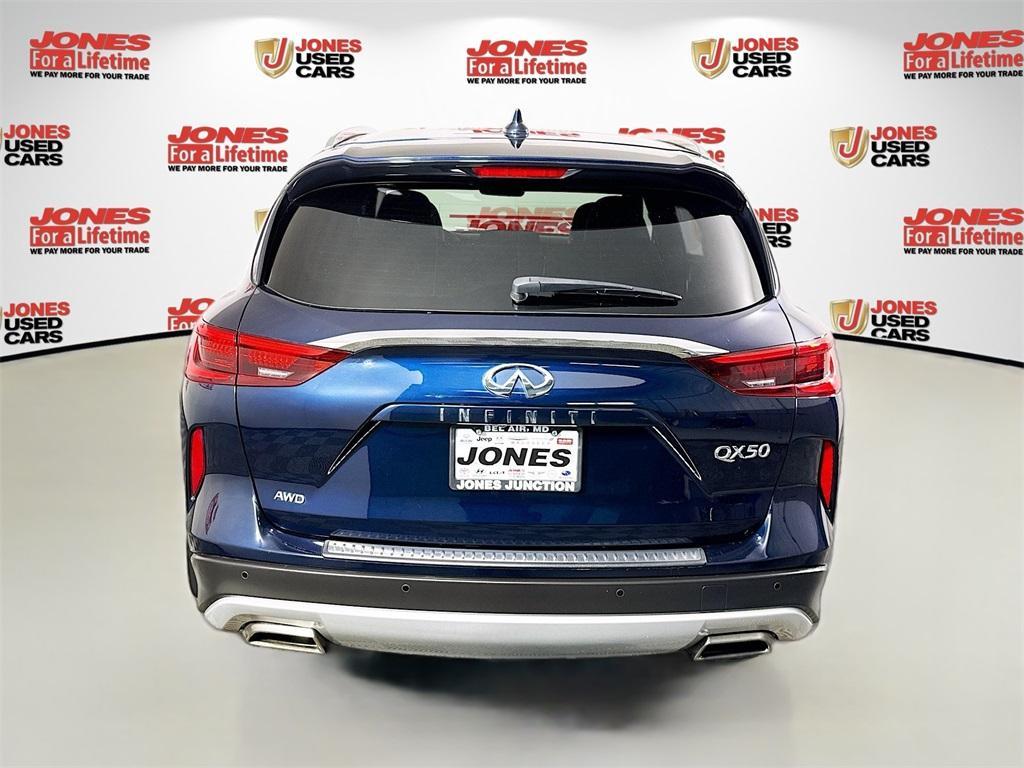 used 2023 INFINITI QX50 car, priced at $36,998