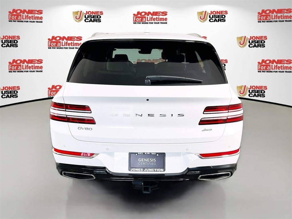 used 2022 Genesis GV80 car, priced at $44,998