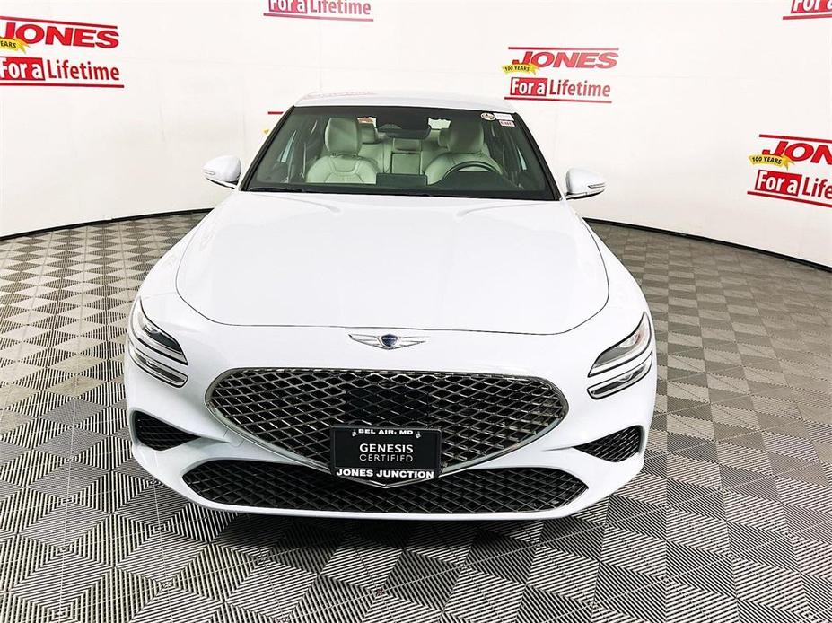 used 2022 Genesis G70 car, priced at $28,665