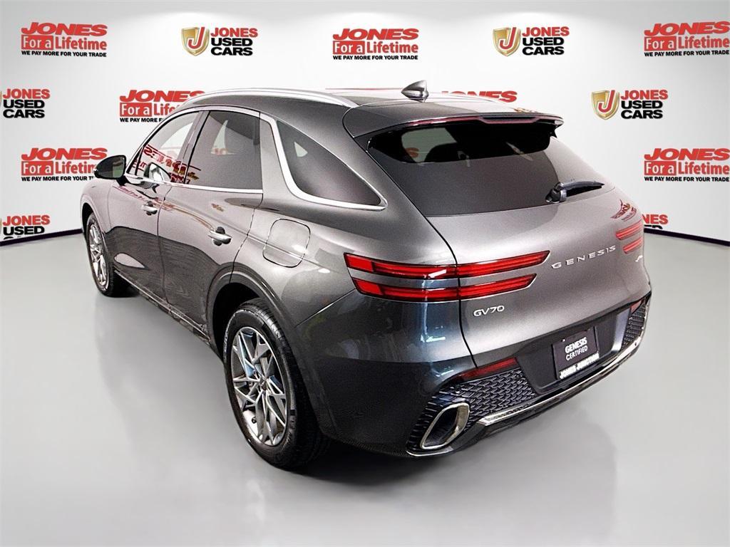 used 2025 Genesis GV70 car, priced at $43,998