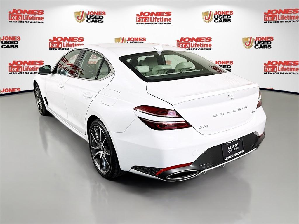 used 2024 Genesis G70 car, priced at $33,887