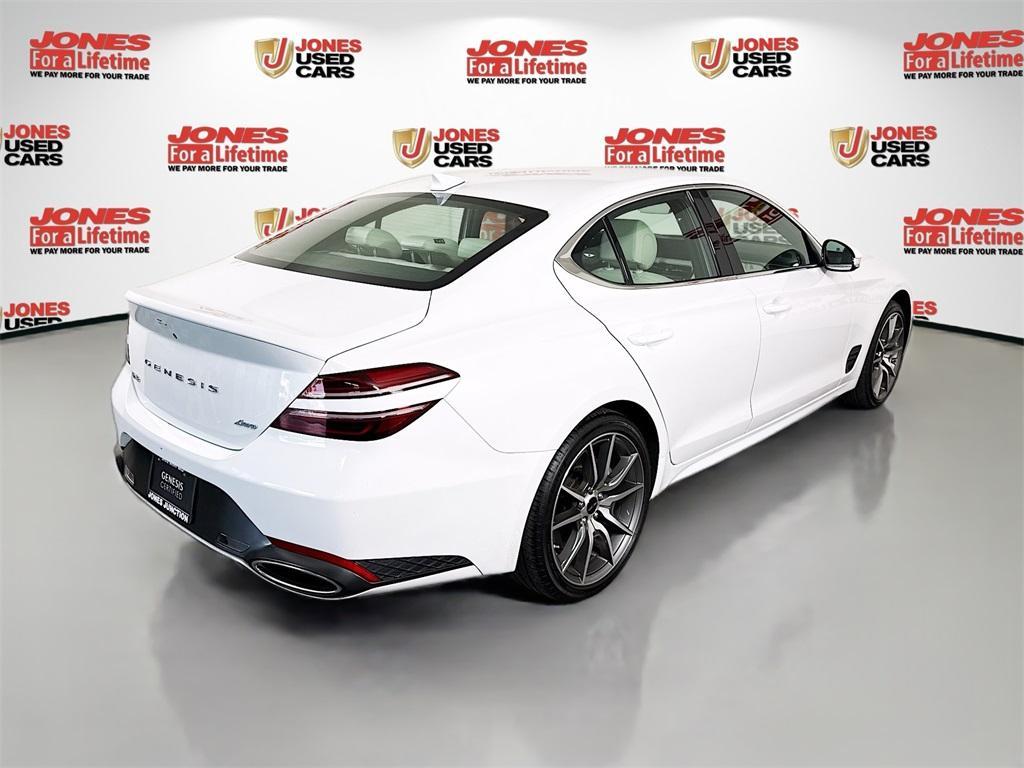 used 2024 Genesis G70 car, priced at $33,887