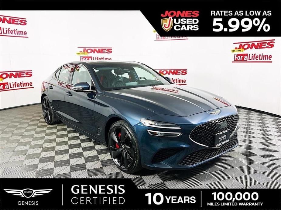 used 2023 Genesis G70 car, priced at $35,998