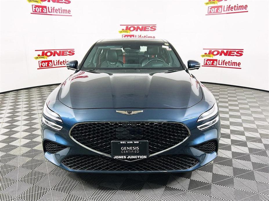 used 2023 Genesis G70 car, priced at $36,995