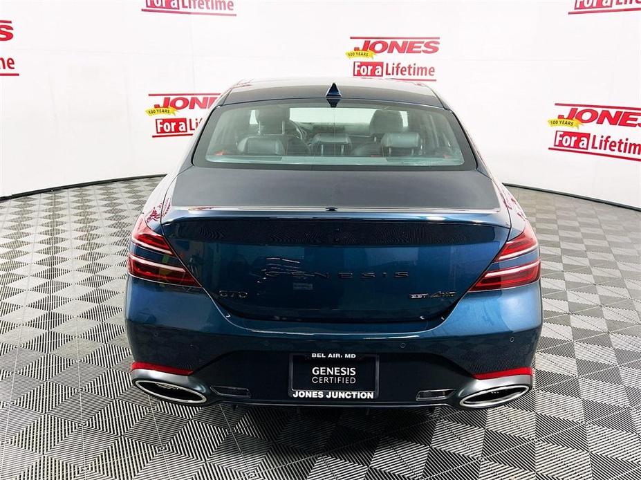 used 2023 Genesis G70 car, priced at $36,995