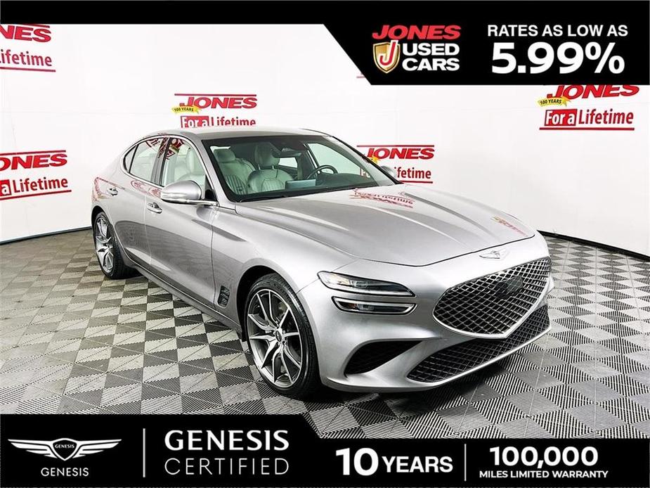 used 2022 Genesis G70 car, priced at $33,995