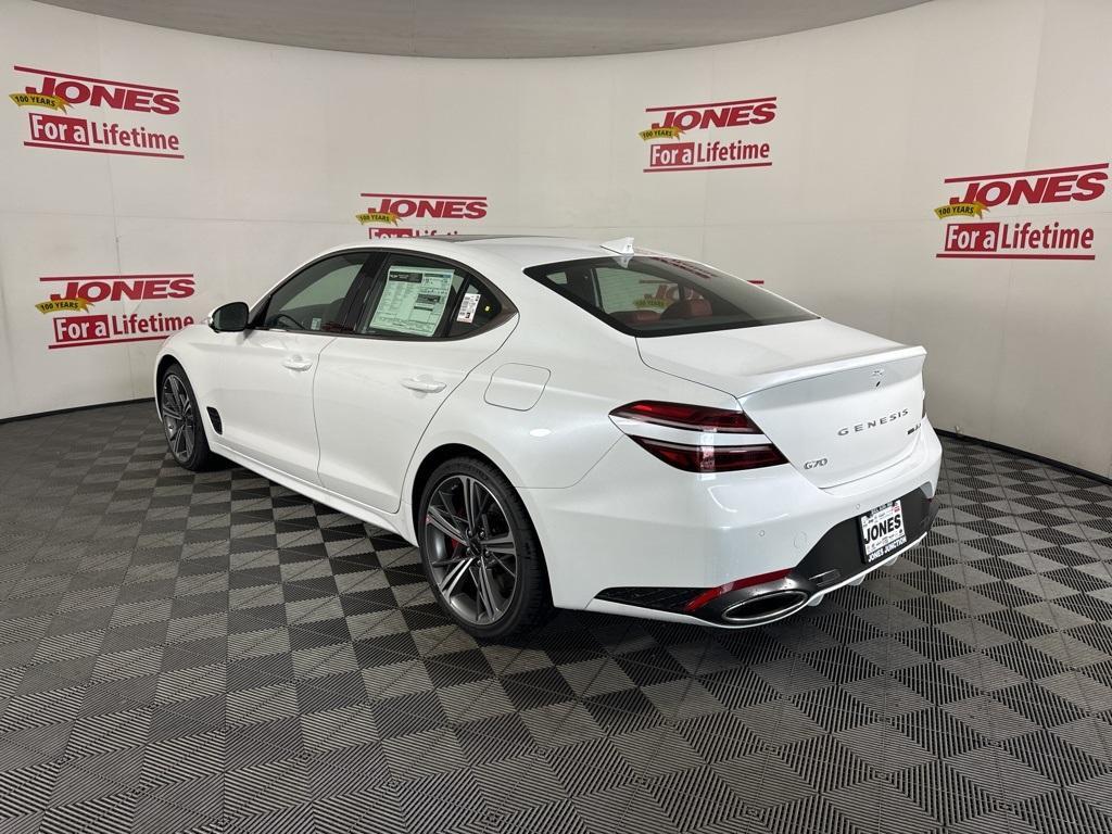 new 2025 Genesis G70 car, priced at $58,055