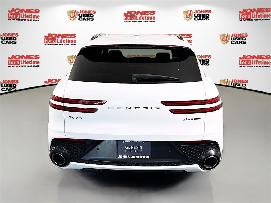 used 2023 Genesis GV70 car, priced at $49,998