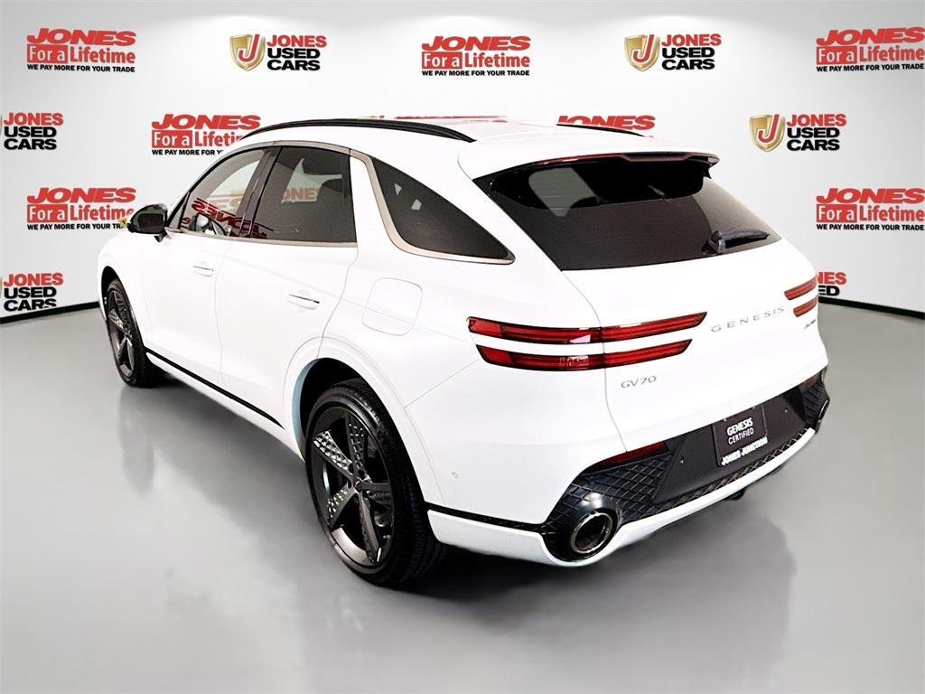 used 2023 Genesis GV70 car, priced at $49,998