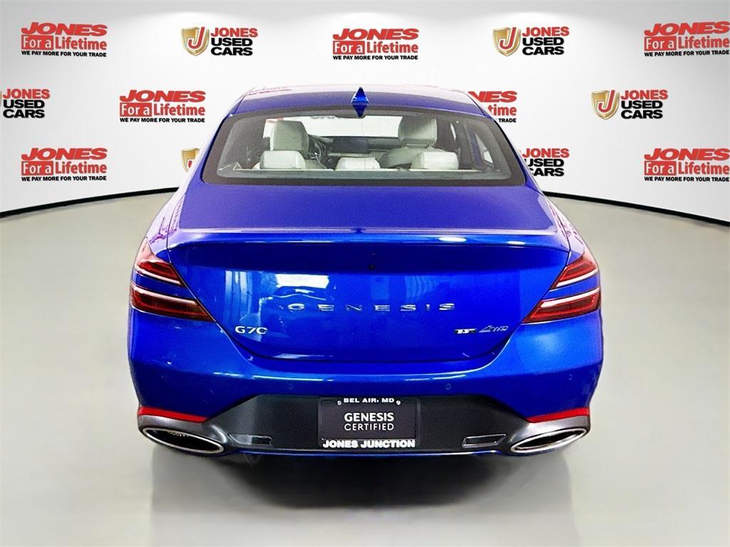 used 2022 Genesis G70 car, priced at $37,995