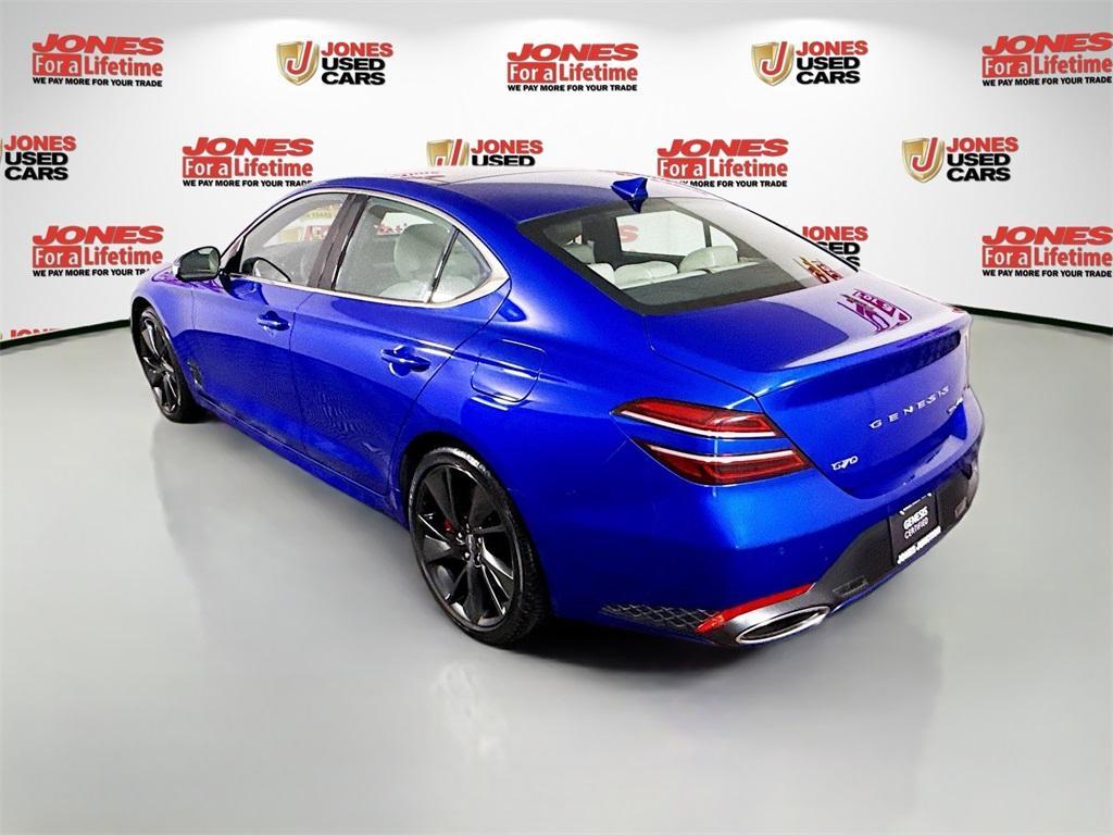 used 2022 Genesis G70 car, priced at $37,995