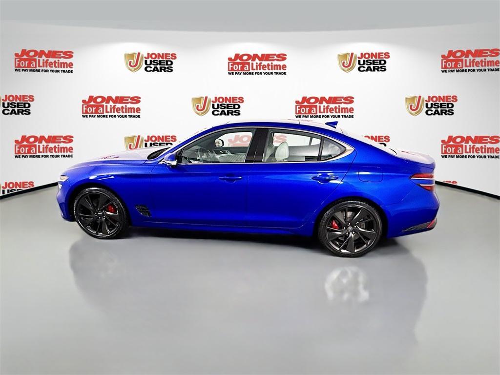 used 2022 Genesis G70 car, priced at $37,995
