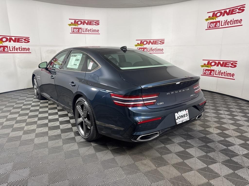 new 2025 Genesis G80 car, priced at $79,000